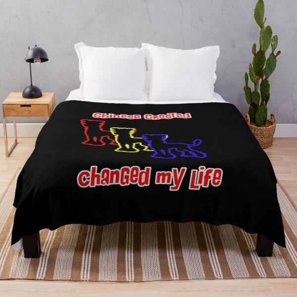 Item preview, Chinese Crested Changed my Life - Dog Art dogs Silhouette - pet designed and sold by Coolstuff4you71.