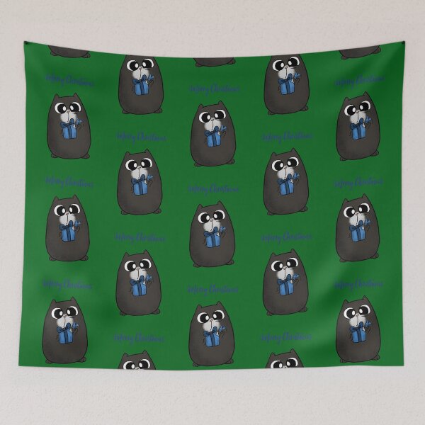 Item preview, cat merry christmas designed and sold by WOWSOMETHINGNEW.