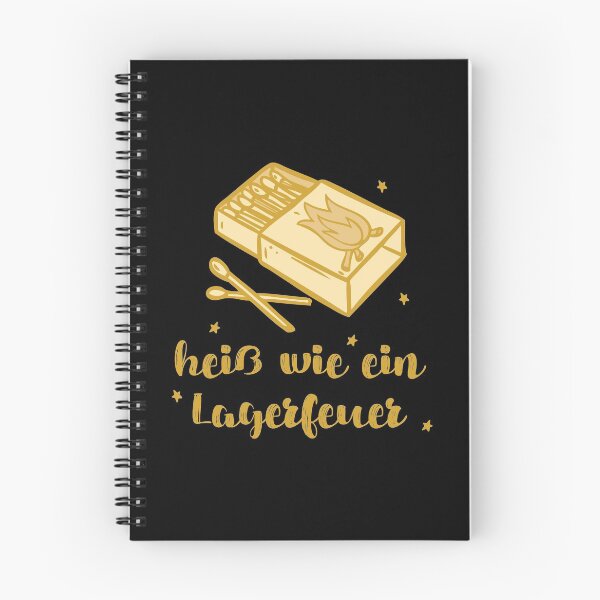 Item preview, heiß wie ein Lagerfeuer | Deutsch Wandern designed and sold by Ainbowz-Artwork.