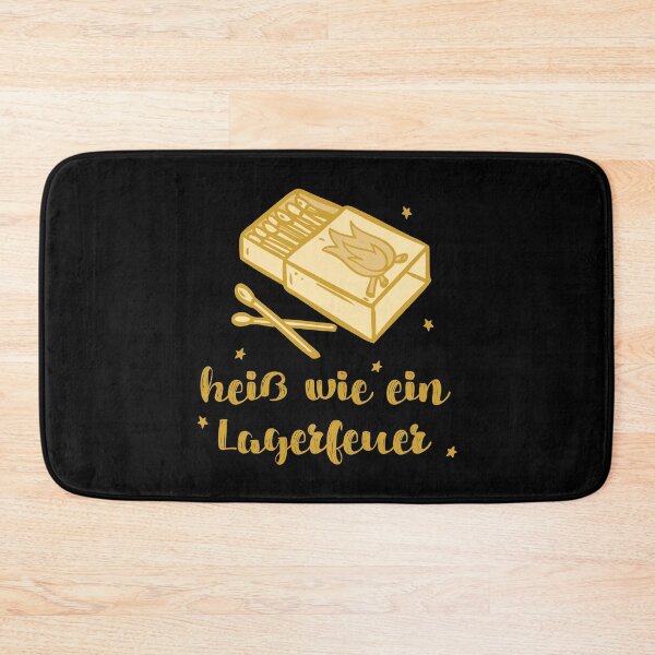 Item preview, heiß wie ein Lagerfeuer | Deutsch Wandern designed and sold by Ainbowz-Artwork.