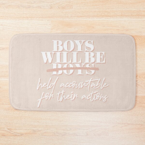 Item preview, boys will be held accountable for their actions pt.2 designed and sold by Bidoctor.