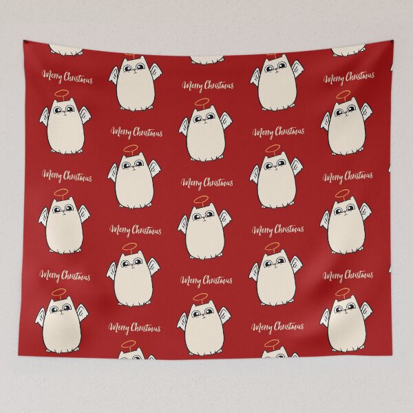 Item preview, cat merry christmas designed and sold by WOWSOMETHINGNEW.