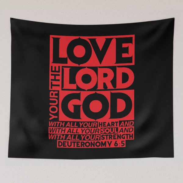Item preview, Deuteronomy 6:5 designed and sold by plushism.
