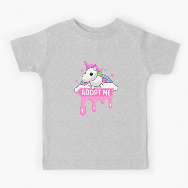Adopt Me Unicorn Kids T Shirts Redbubble - roblox t shirt dino unicorn