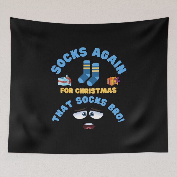 Item preview, Socks Again For Christmas That Socks Bro, Socks, Sock, Xmas Gift, Christmas, stocking stuffer, funny, stocking filler, xmas, cute, holiday, kids, present, birthday, stocking, stocking fillers, designed and sold by bimmer325.