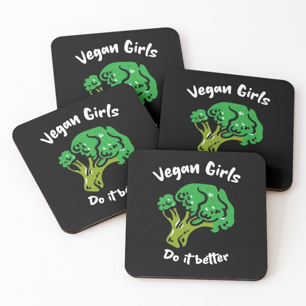 Item preview, Vegan Girls Do It Better Vegetarian Gift designed and sold by Easyas.