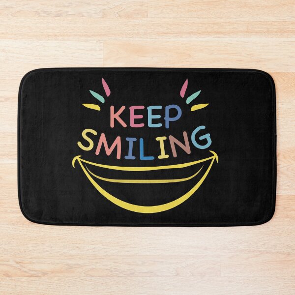 Item preview, Keep Smiling - Colorful Happy Quote Gift ideas designed and sold by NadjimBest.