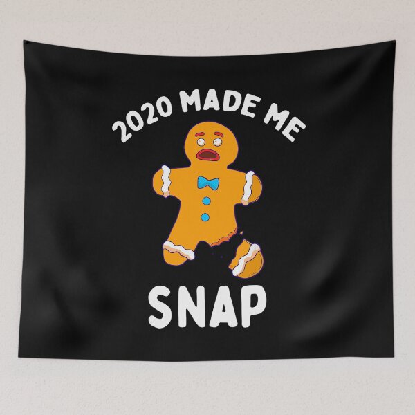 Item preview, 2020 Made Me Snap Gingerbread Man Oh Snap Funny Christmas designed and sold by jessicasmile.