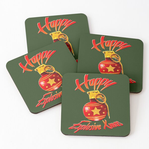 Item preview, Explosive Christmas (green) designed and sold by Frenchie Fever.