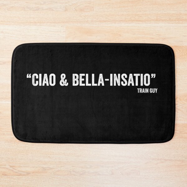 Item preview, Train Guy - Ciao and Bella-insatio designed and sold by Craftaholic.