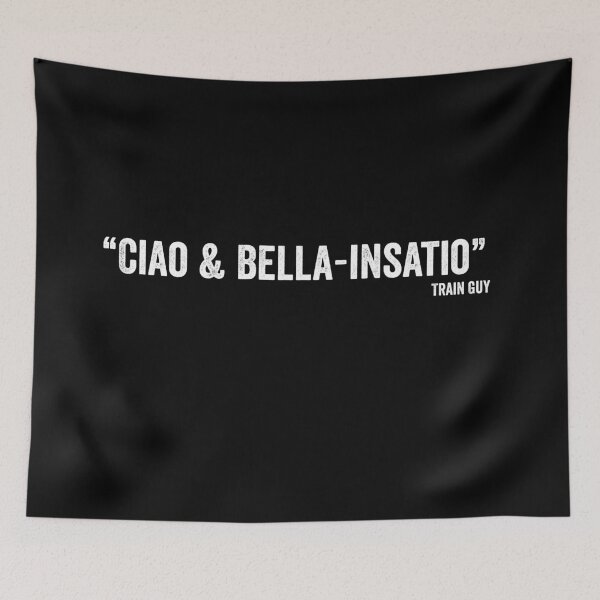 Item preview, Train Guy - Ciao and Bella-insatio designed and sold by Craftaholic.
