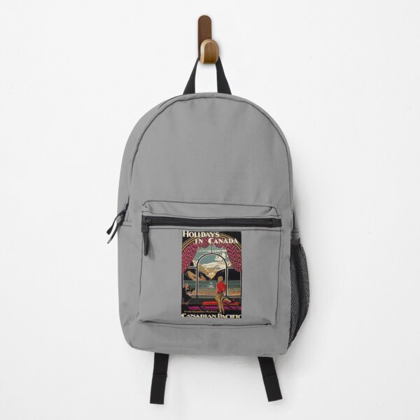 Item preview, retro classic Holidays in Canada poster designed and sold by CorasPosters.