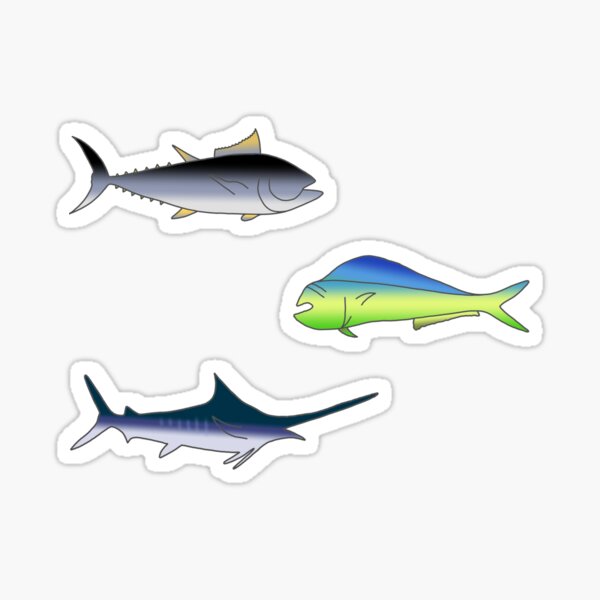 Blackfin Tuna Stickers for Sale