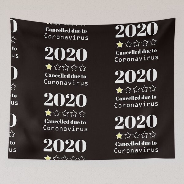 Item preview, 2020 Cancelled Due To Coronavirus designed and sold by stevenwoodcock.