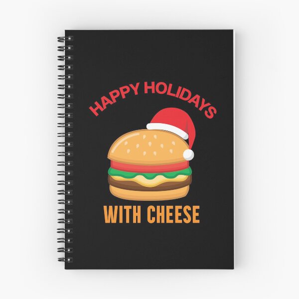 Item preview, Happy Holidays With Cheese. Christmas Cheeseburger Gift. designed and sold by All in One  Design.