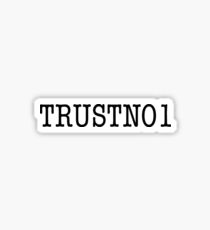 TRUSTNO1- The X-Files Sticker