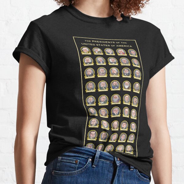 Presidents of the United States of America (Design One) Classic T-Shirt