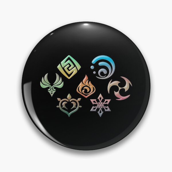 Item preview, Genshin Impact Elements designed and sold by Melinalemmens.