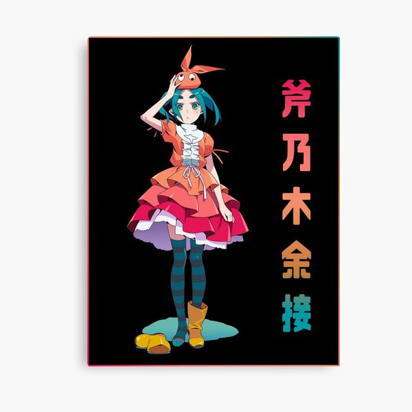 Monogatari Ononoki Canvas Print By Animenox Redbubble