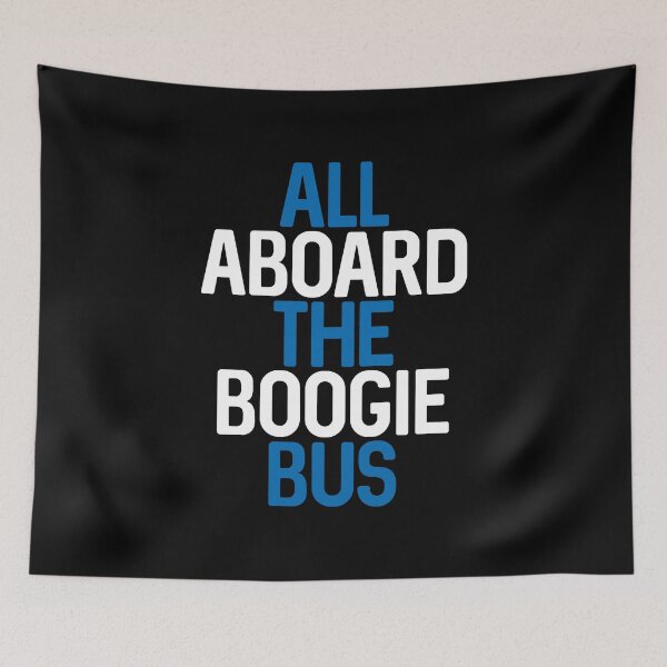 Item preview, All Aboard The Boogie Bus, Scottish Football Slogan Design designed and sold by MacPean.