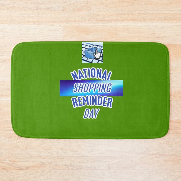 Item preview, Shopping reminder day designed and sold by Sahil Randhawa.