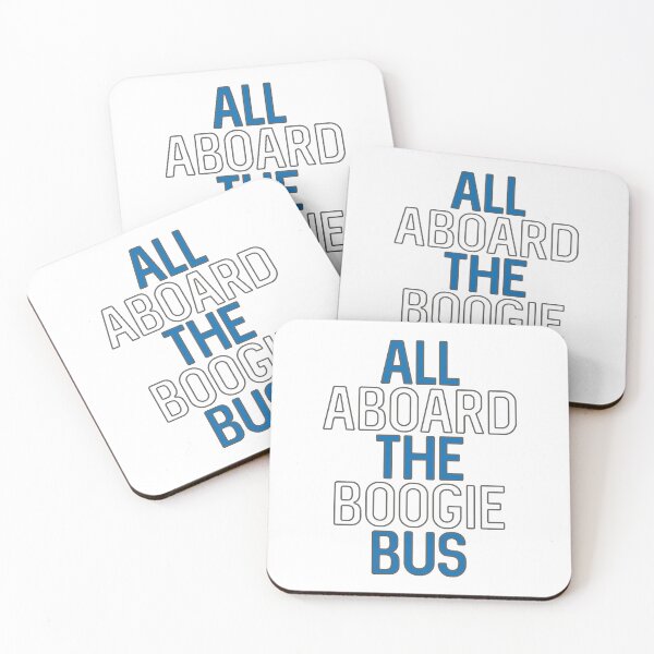 Item preview, All Aboard The Boogie Bus, Scottish Football Slogan Design designed and sold by MacPean.