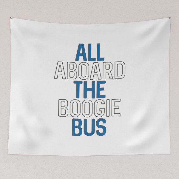 Item preview, All Aboard The Boogie Bus, Scottish Football Slogan Design designed and sold by MacPean.