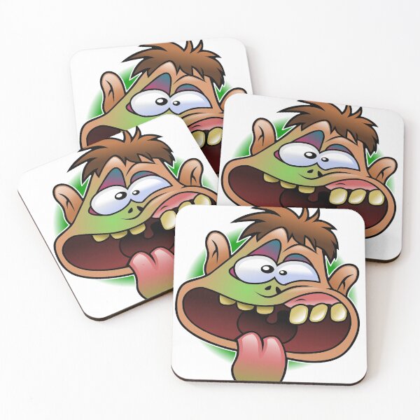 Item preview, A burp green face sick man designed and sold by greengoodnich.