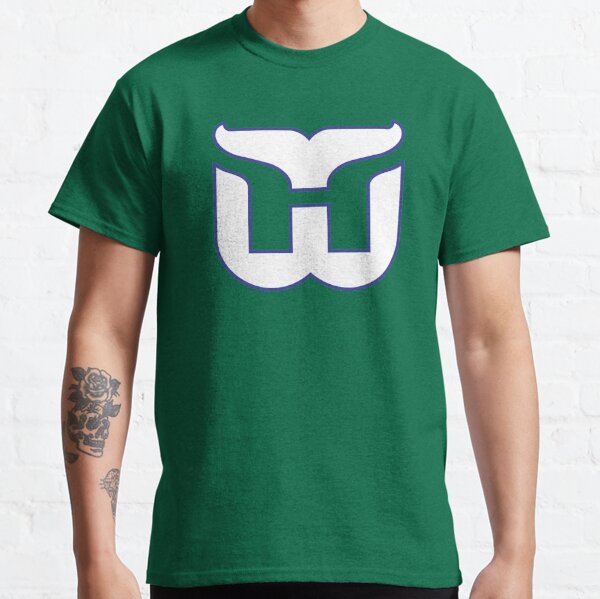 Hartford Whalers Vintage Hockey at Center Ice Kids T-Shirt by