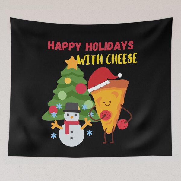 Item preview, Happy Holidays With Cheese designed and sold by Quadghouls.