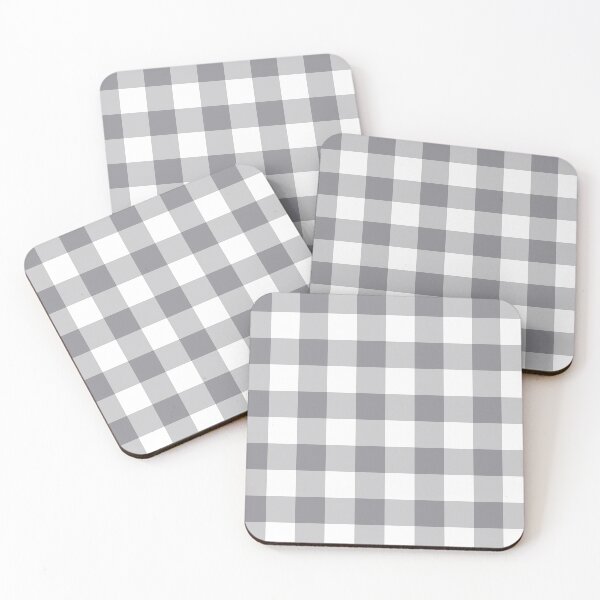 Item preview, Gray and white checkered pattern designed and sold by acidmit.