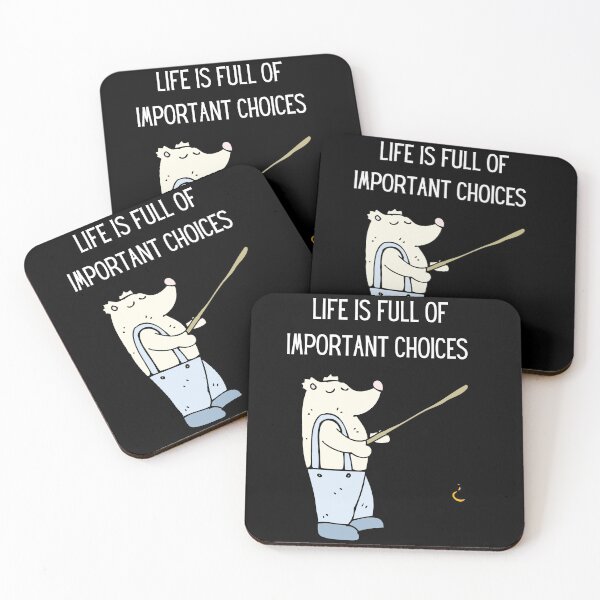 Item preview, Life is full of important decisions fishing 2 designed and sold by Cafecreative.