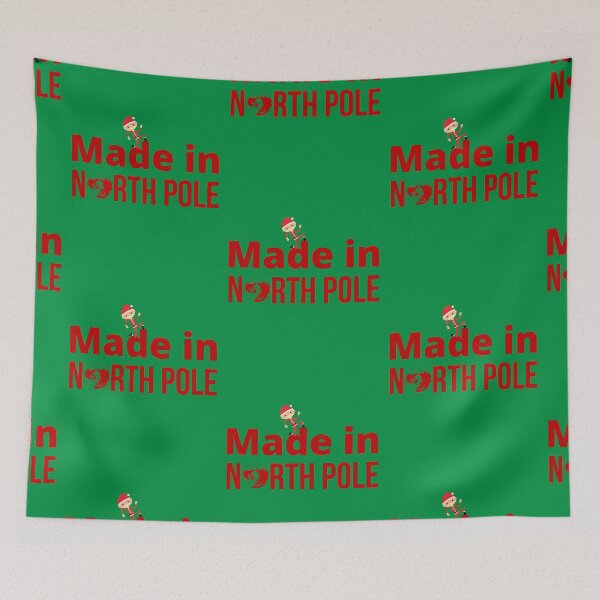 Item preview, Made in North Pole cute Christmas designed and sold by The Sober Art.