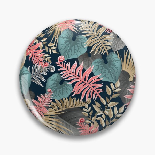 Item preview, Awesome Vintage Leaves Forest Patterns Design Floral Roses Blossom designed and sold by ghostsanda.