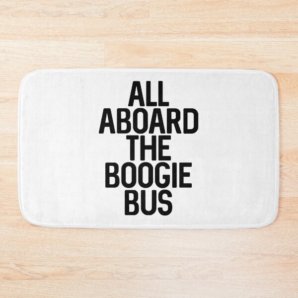 Item preview, All Aboard The Boogie Bus, Scottish Football Slogan Design designed and sold by MacPean.