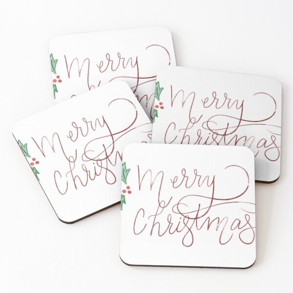 Item preview, Hand Lettered Merry Christmas designed and sold by pdaniels.
