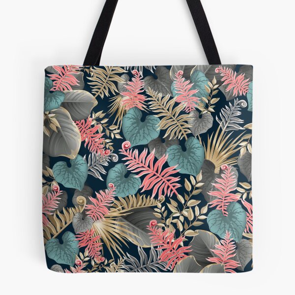 Item preview, Awesome Vintage Leaves Forest Patterns Design Floral Roses Blossom designed and sold by ghostsanda.