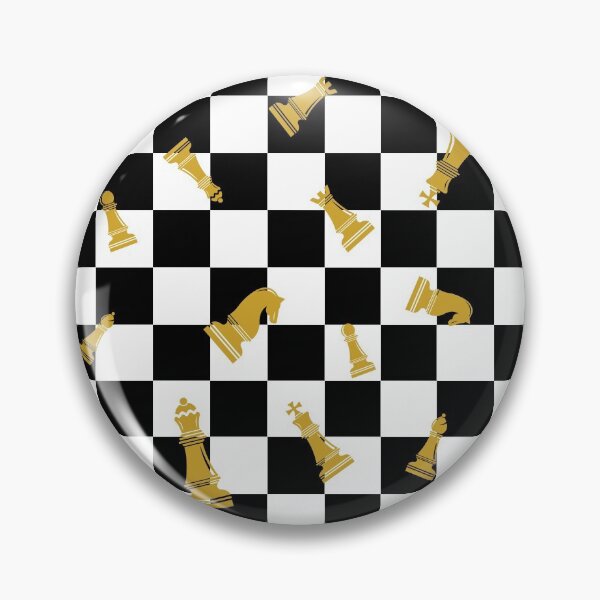 Item preview, chess board with golden pieces designed and sold by Norwegian-Moose.