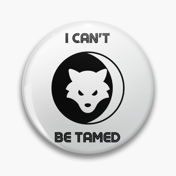 Item preview, I can not be tamed Black designed and sold by kyds.