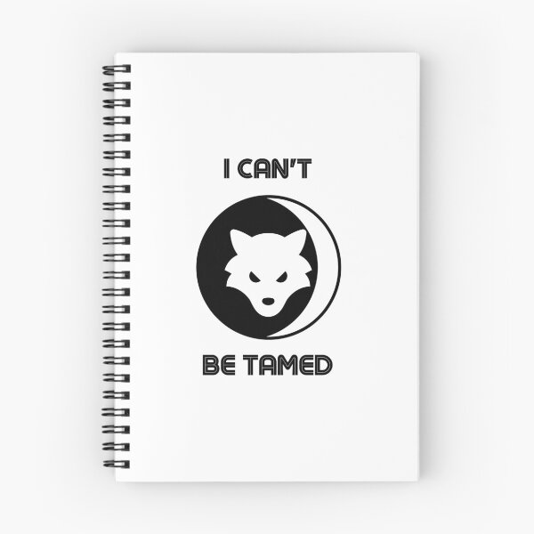 Item preview, I can not be tamed Black designed and sold by kyds.
