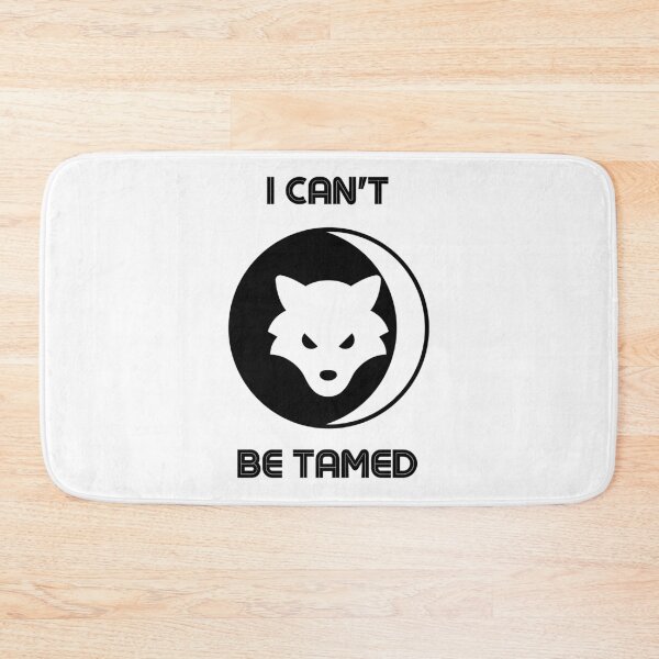 Item preview, I can not be tamed Black designed and sold by kyds.