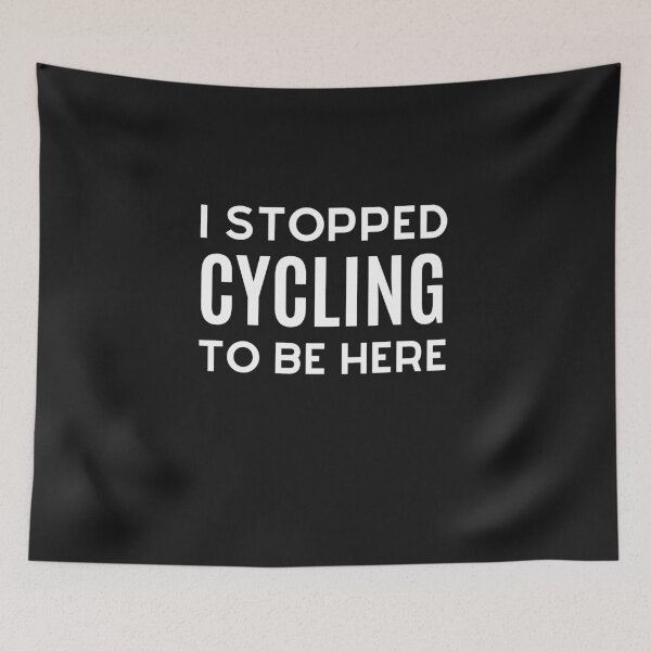 Item preview,    i stopped Cycling to be here:Funny Cycling Gift   Shirt,  Cycling for men, Cycling gift idea designed and sold by ToufikTech.