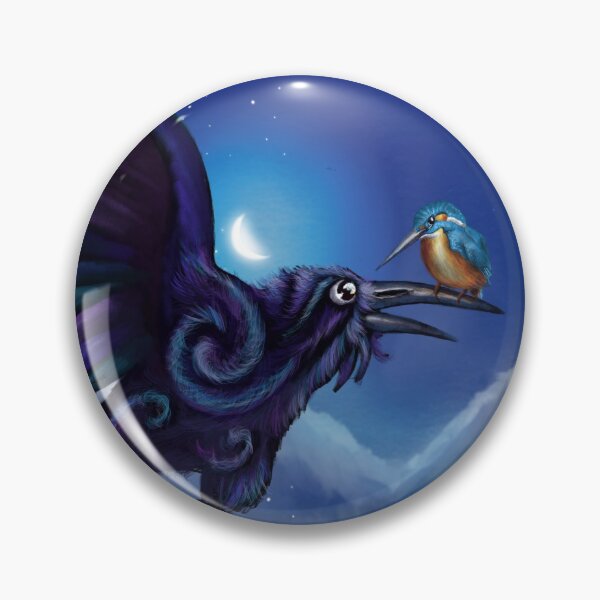 Item preview, The Raven and the kingfisher designed and sold by Rachel Blackwell.