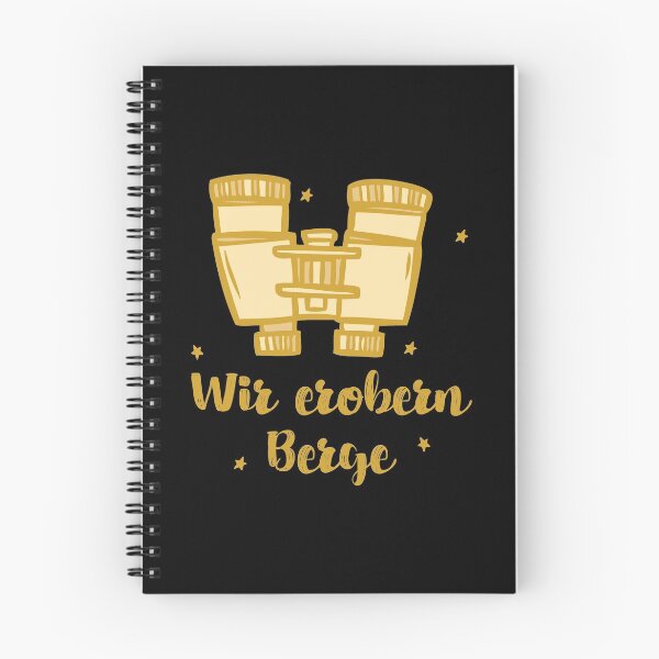 Item preview, We conquer mountains | German hiking designed and sold by Ainbowz-Artwork.