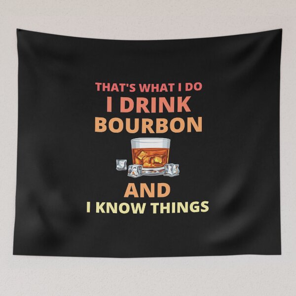 Item preview, that's what i do i drink bourbon and i know things,whiskey lover,whisky Glass,tank top designed and sold by BousboulaStorie.