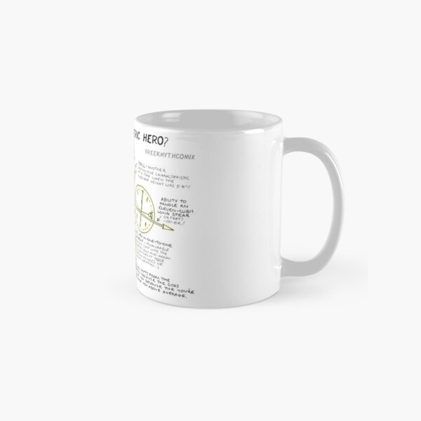 Greek Myth Comix - What Makes a Homeric Hero? Classic Mug
