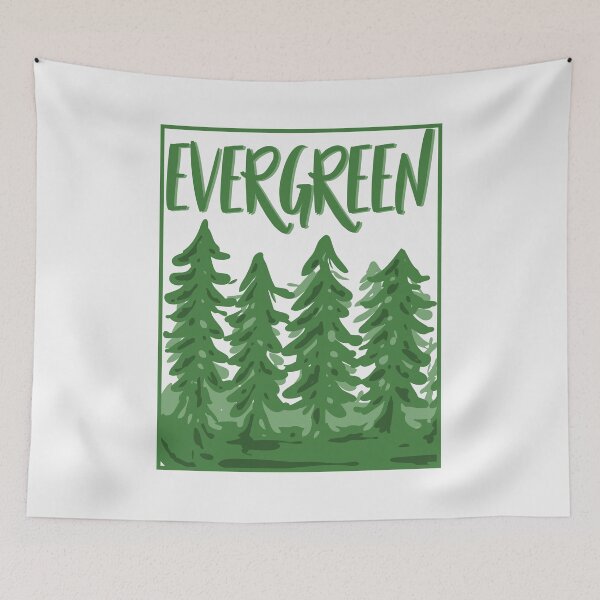 Item preview, Evergreen gift for outdoor fans and hikers designed and sold by ElBeDesigns.