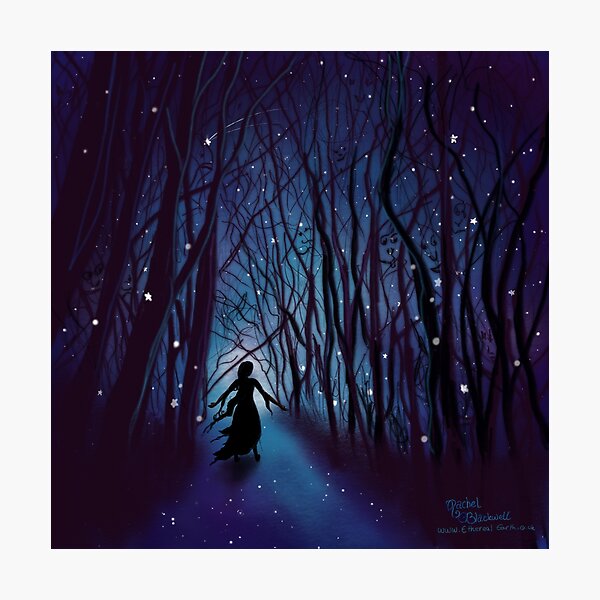 Starting on the star path Photographic Print