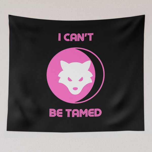 Item preview, I can not be tamed Pink designed and sold by kyds.