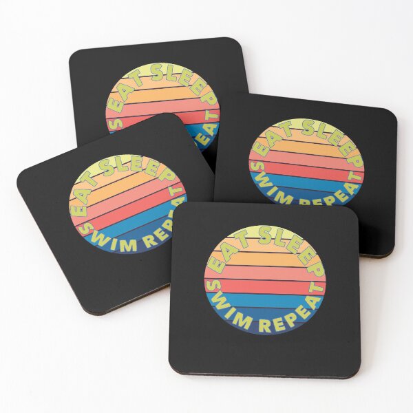 Item preview, EAT,SLEEP,SWIM REPEAT. designed and sold by Lactus.